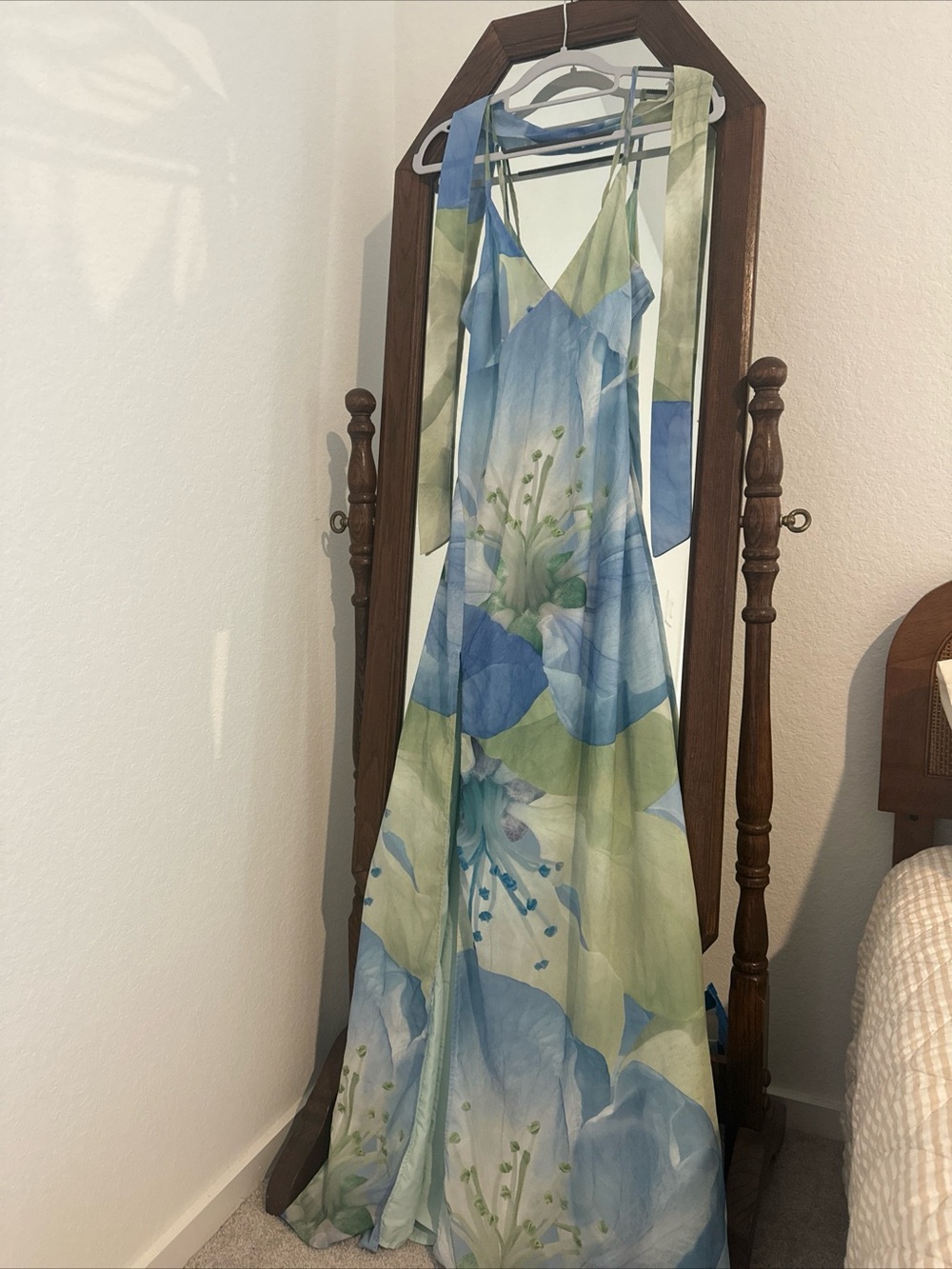 Women’s floral dress, Peppermayo Maxi size Small, wedding guest, cocktail party